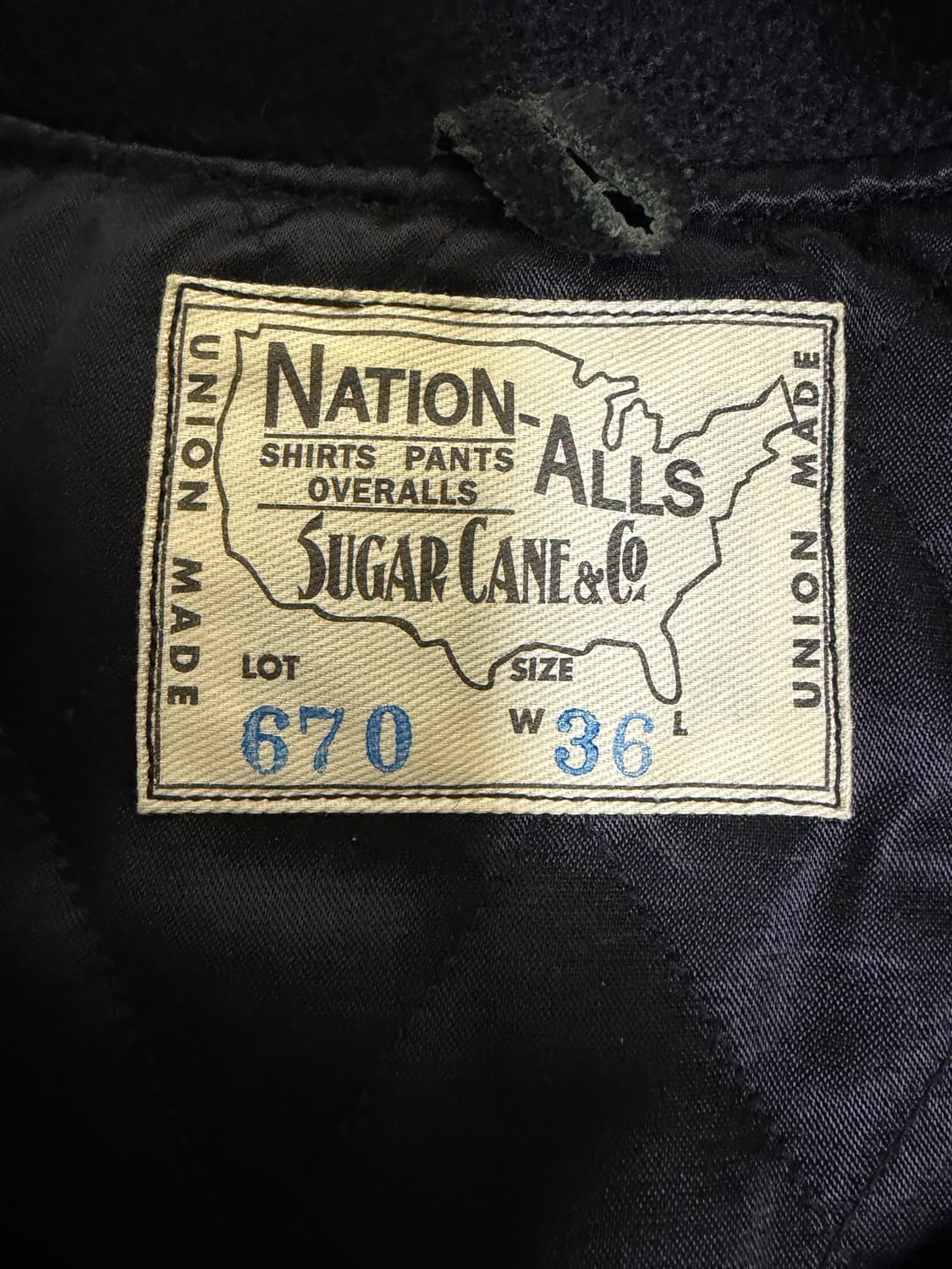 슈가케인 스포츠자켓 블랙 36사이즈 상품이미지2