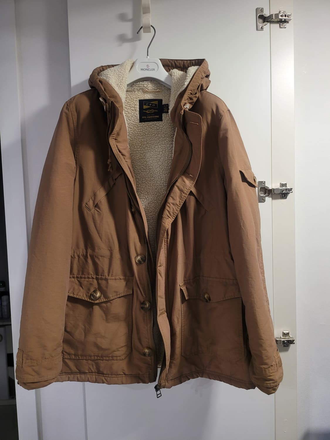 XL 미국 포틀랜드 밀리터리 부사관 양털 파카  상품이미지2