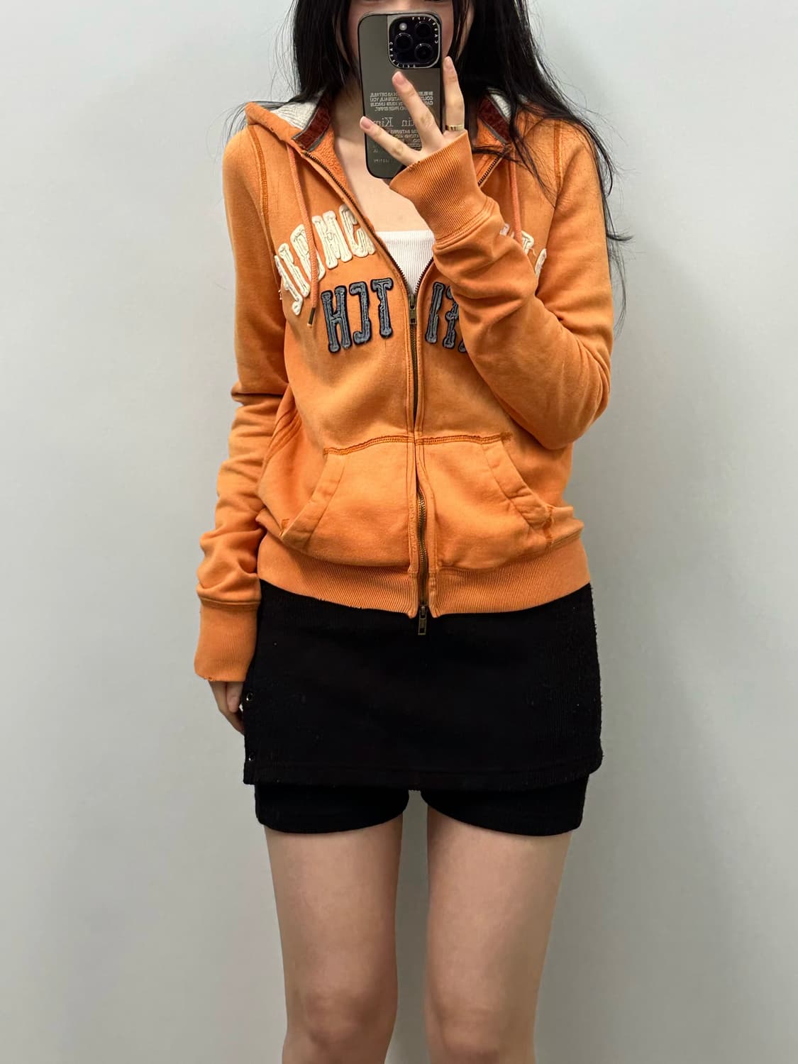 아베크롬비 y2k 와투케 캐럿 후드집업 상품이미지1