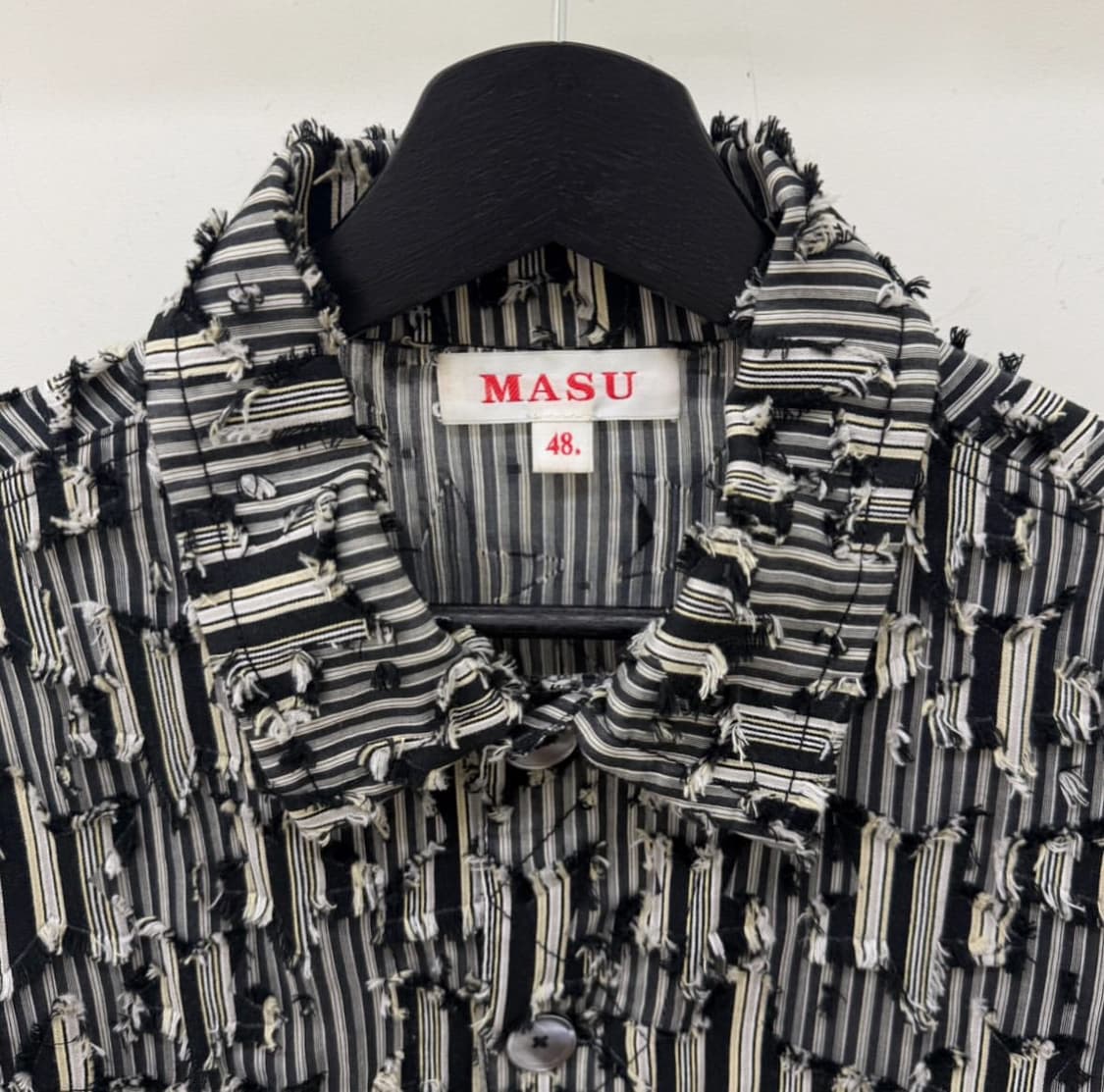 마수 자카드 스타 자켓 상품이미지4