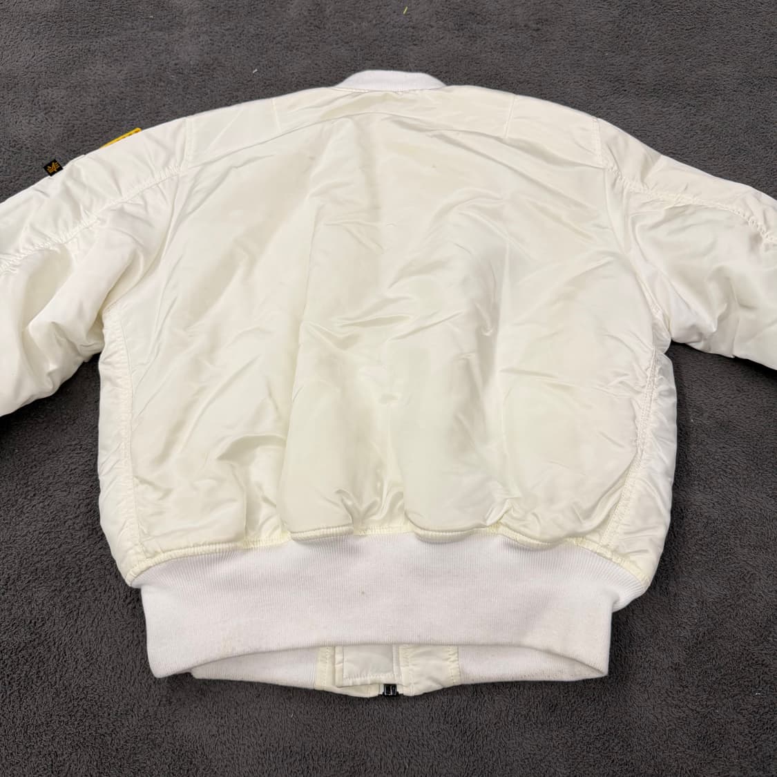 [ 정품/M ] 알파인더스트리 나사 플라이트 ma-1 리버시블 항공점퍼 상품이미지6