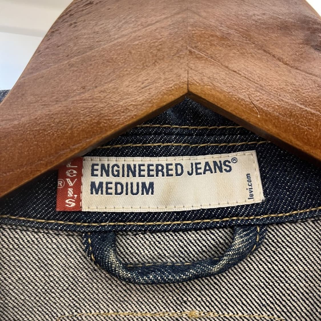 리바이스 엔지니어드진 레트로 캐주얼 빈티지 데님자켓 M C10734 상품이미지5