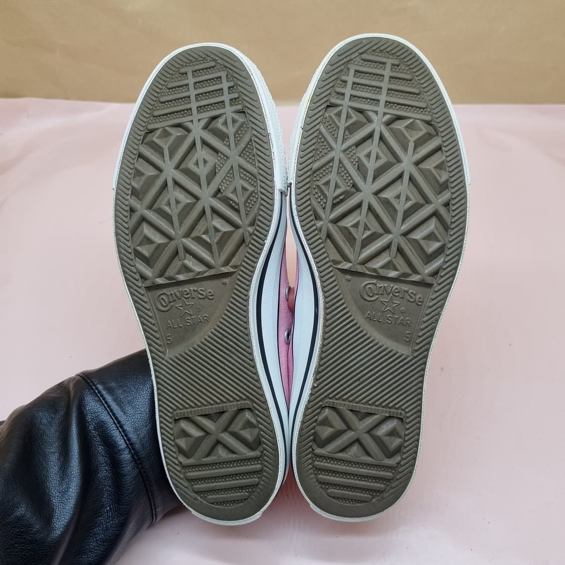 컨버스 척테일러 핑크 스니커즈 240 상품이미지3