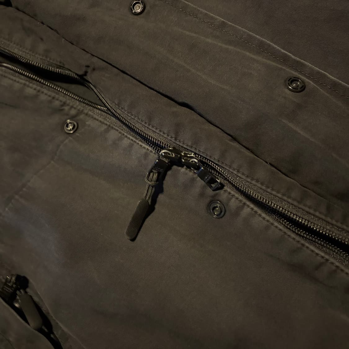 ARMANI EXCHANGE 밀리터리 후디드 투웨이 파카 XL 상품이미지10