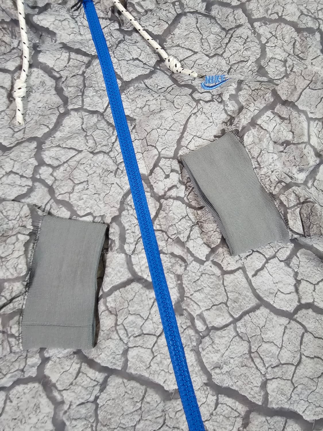 [95] 00s 빈티지 나이키 크랙 패턴 후드 윈드브레이커 바람막이 점퍼 상품이미지4