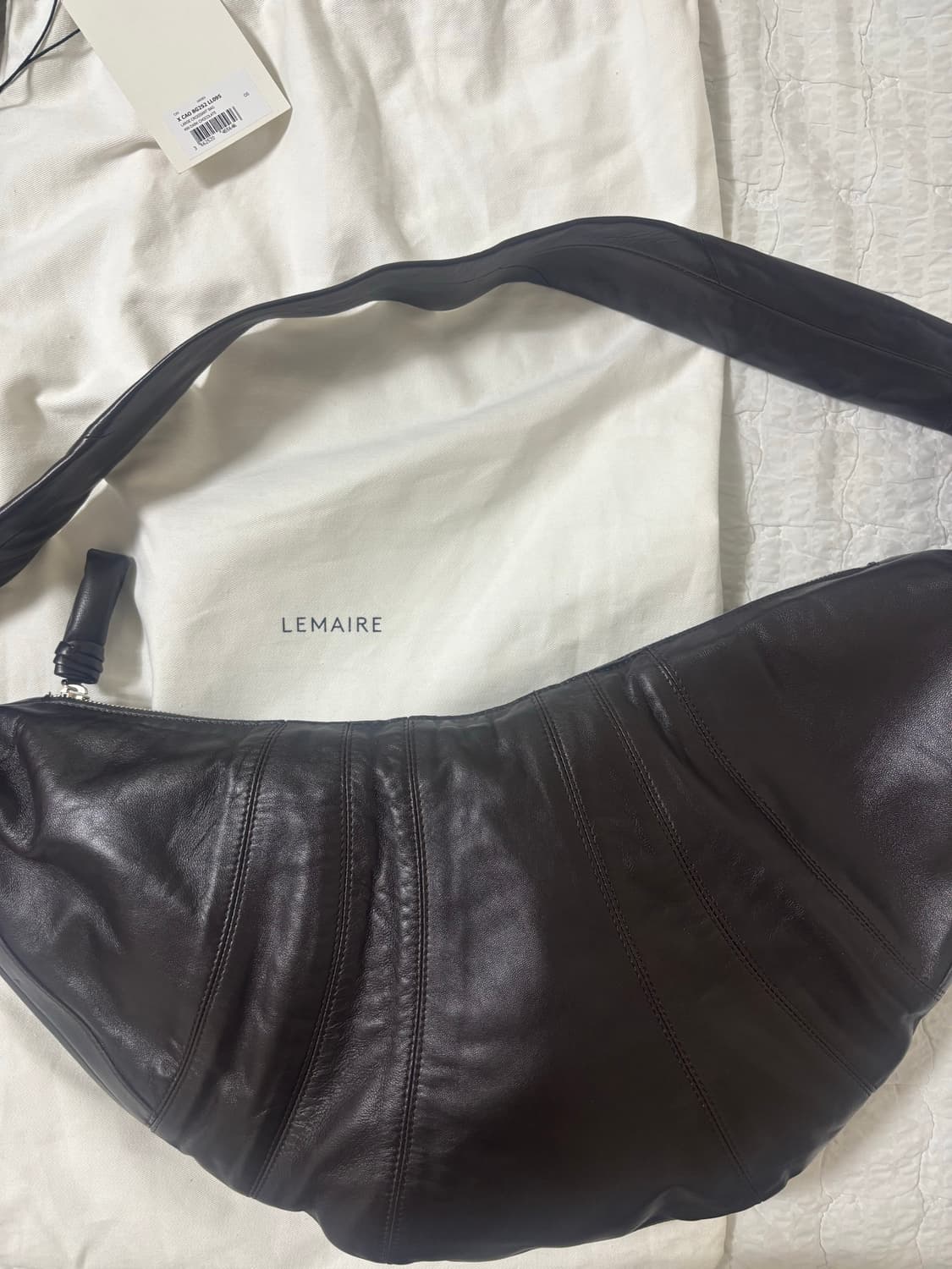 르메르 범백 제니가방 라지사이즈 다크초코 상품이미지2