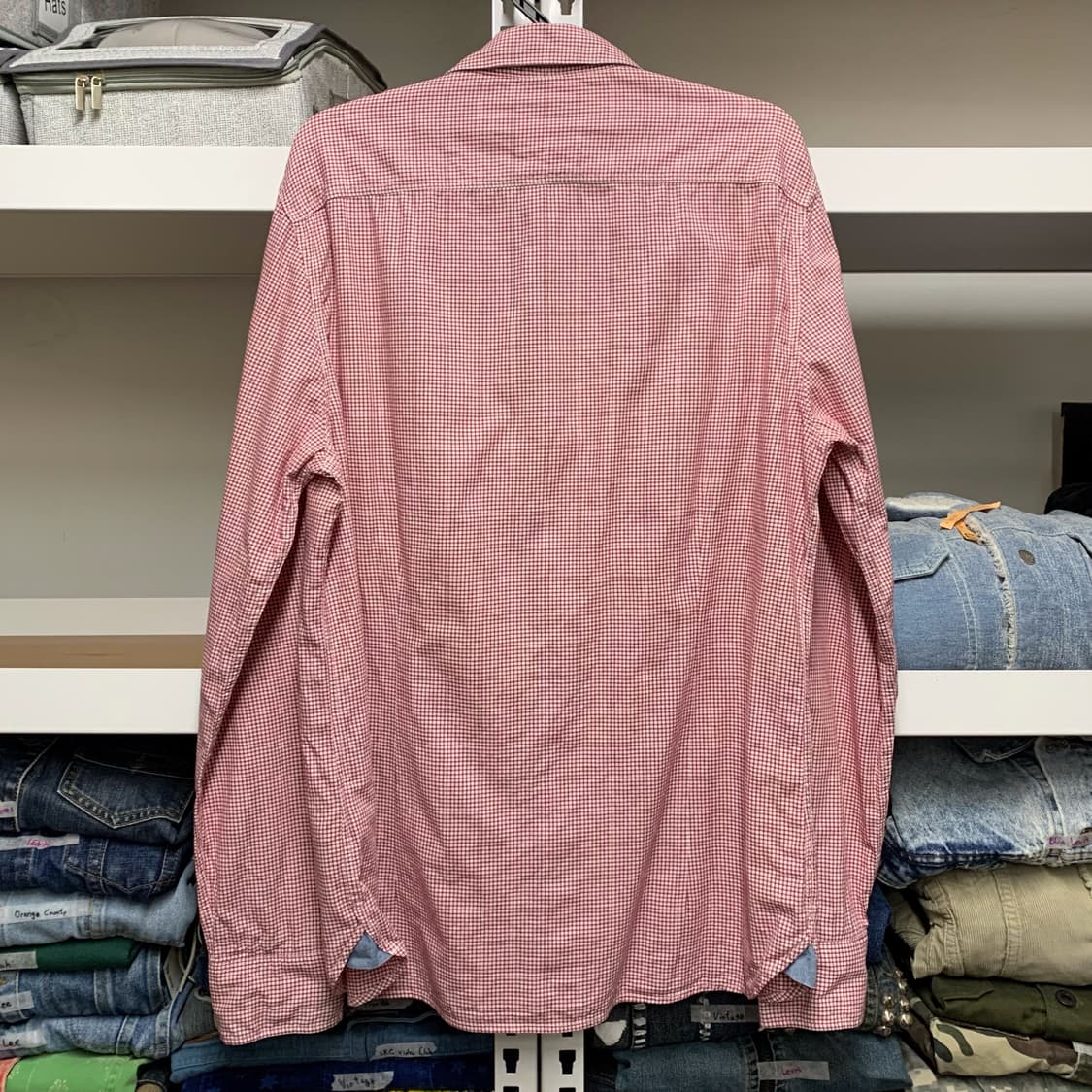 [M] 리바이스 핀체크 코튼셔츠 상품이미지3