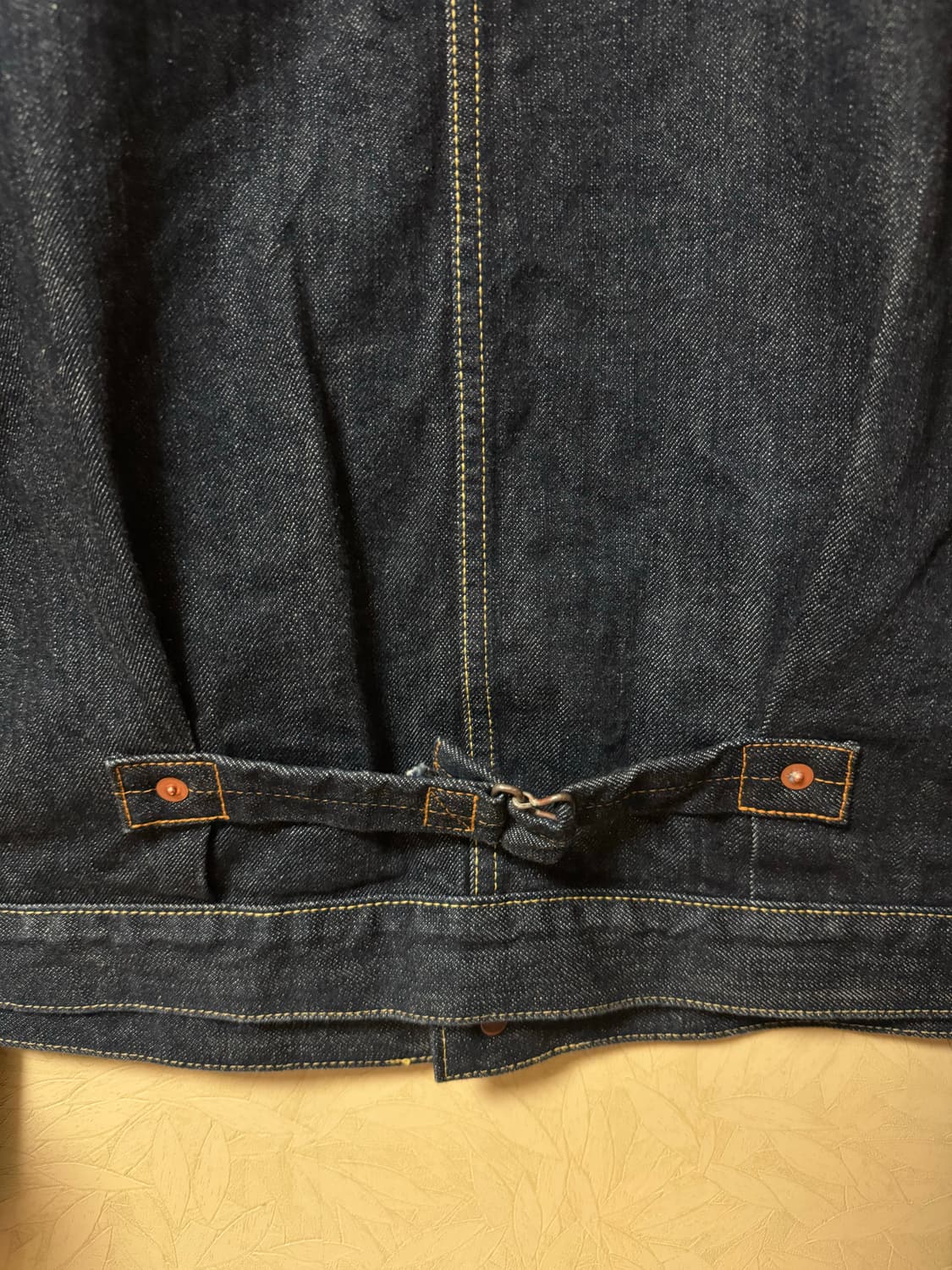 캐피탈 14oz 1세대 데님자켓 원워시 5사이즈 판매합니다 상품이미지4