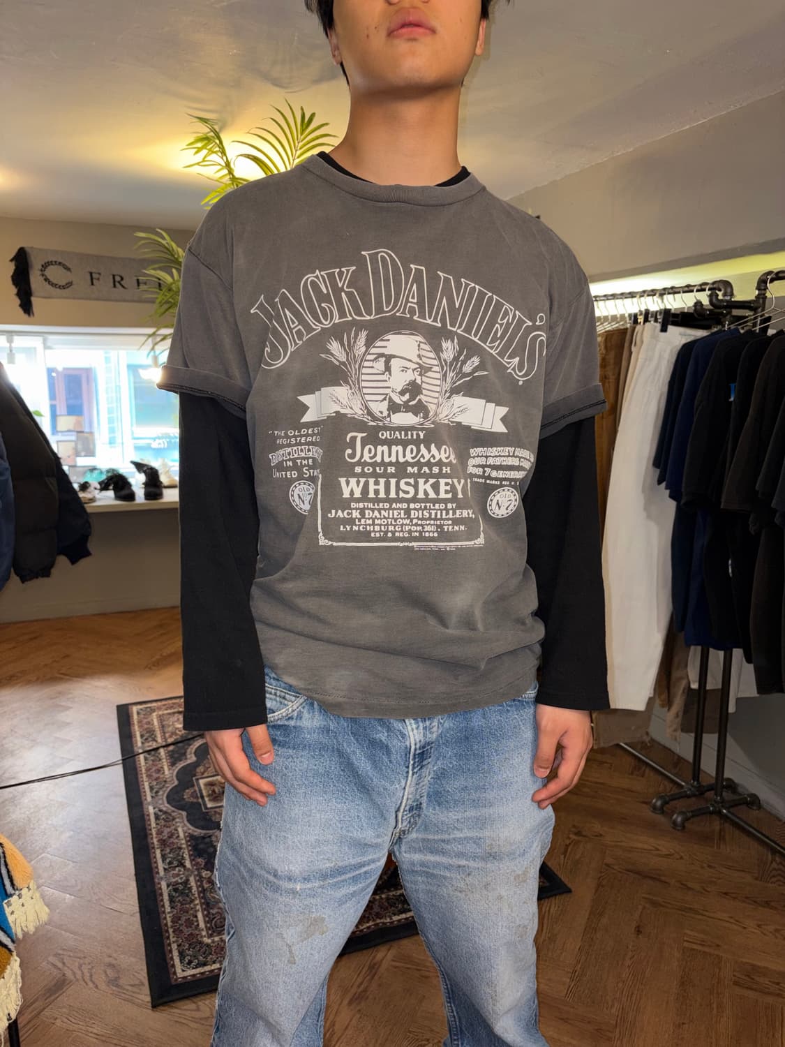 80‘s Jack Daniel’s Jasper Newton No.7 T 상품이미지1