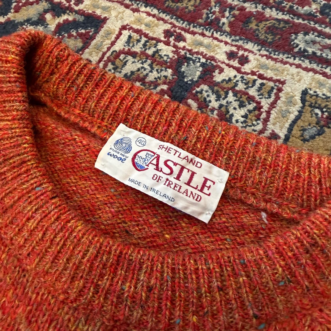 빈티지 셔틀랜드 울 니트 [ 55-66 ] 상품이미지3