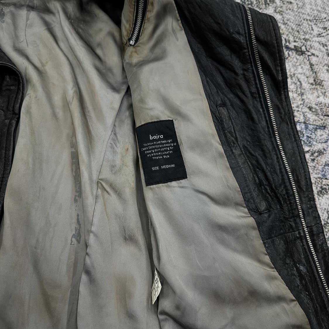 Bajra 00’s archive high neck leather 상품이미지5