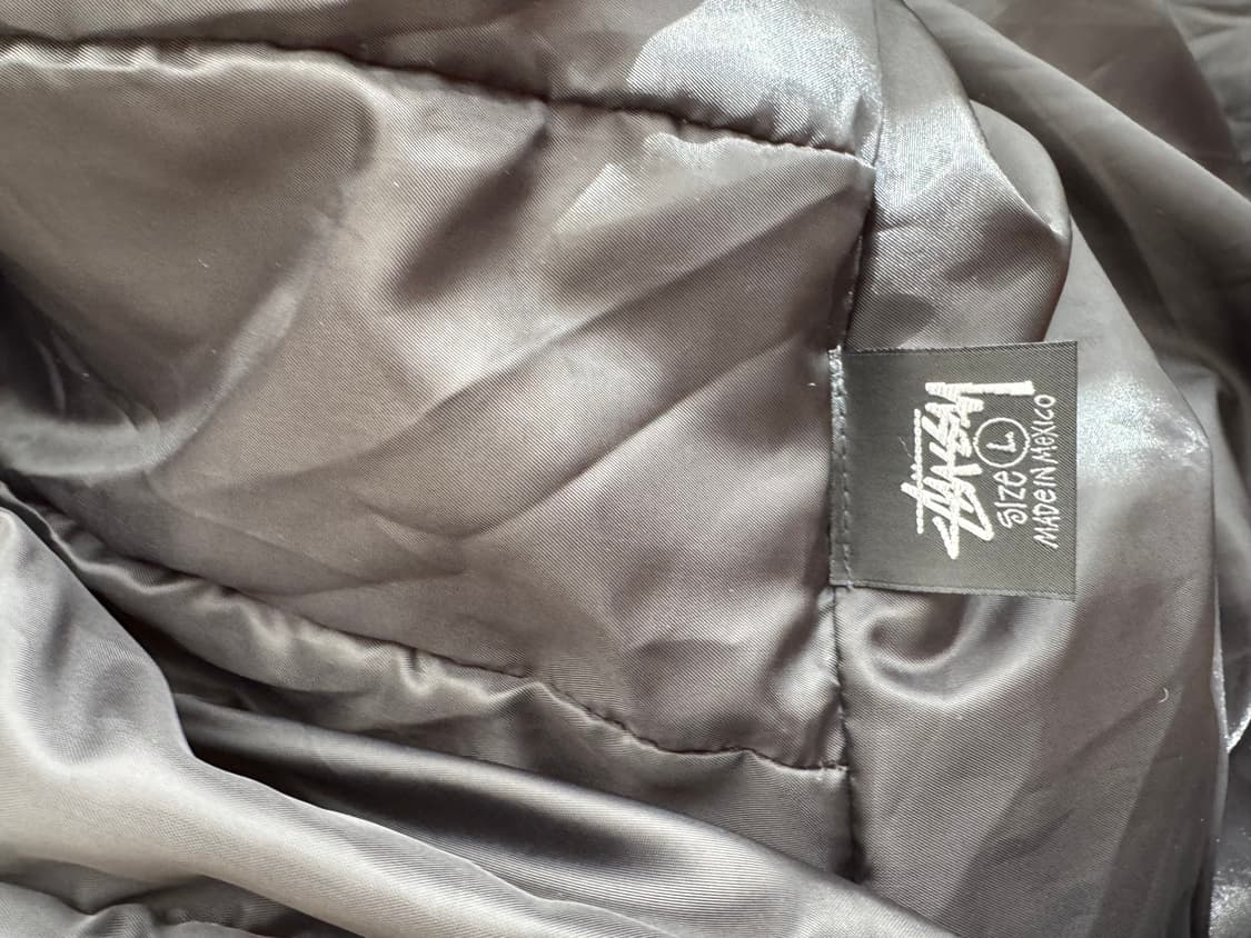 스투시 블랙 패딩 상품이미지3