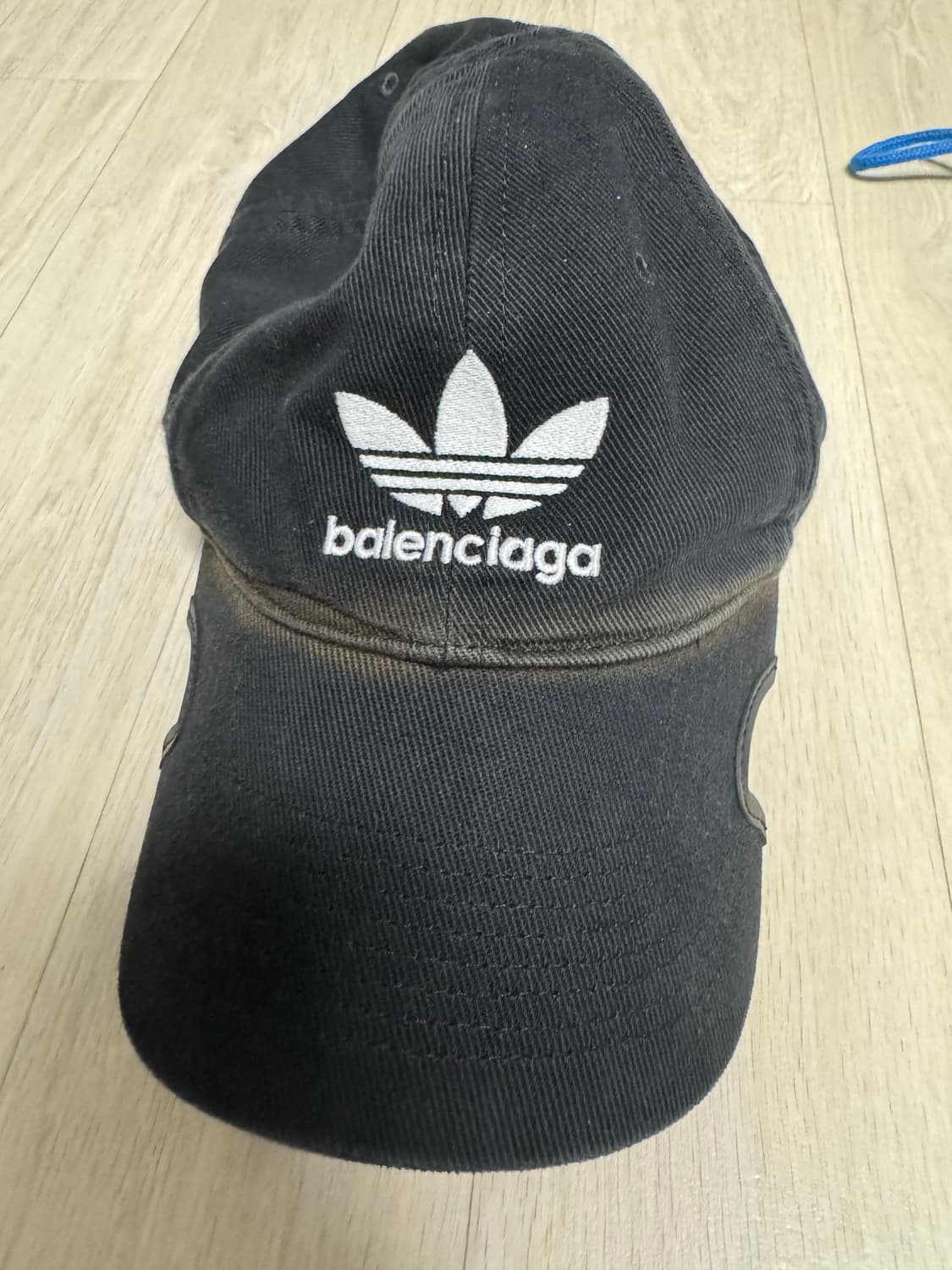 발렌시아가 아디다스 캡 블랙 L사이즈 상품이미지2