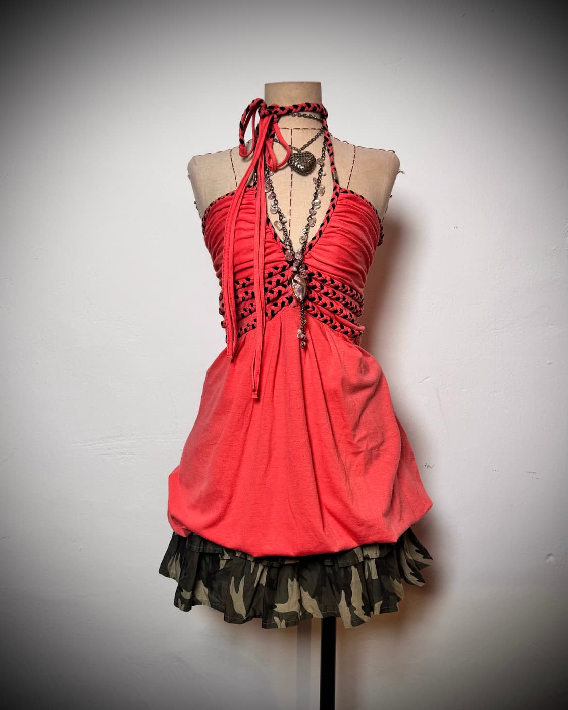 LIP SERVICE 홀터 퍼프 탑 상품이미지2