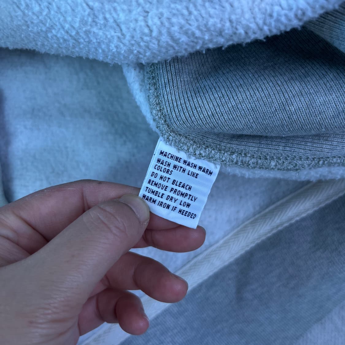 105 폴로 랄프로렌 와플 그레이 후드집업 상품이미지5