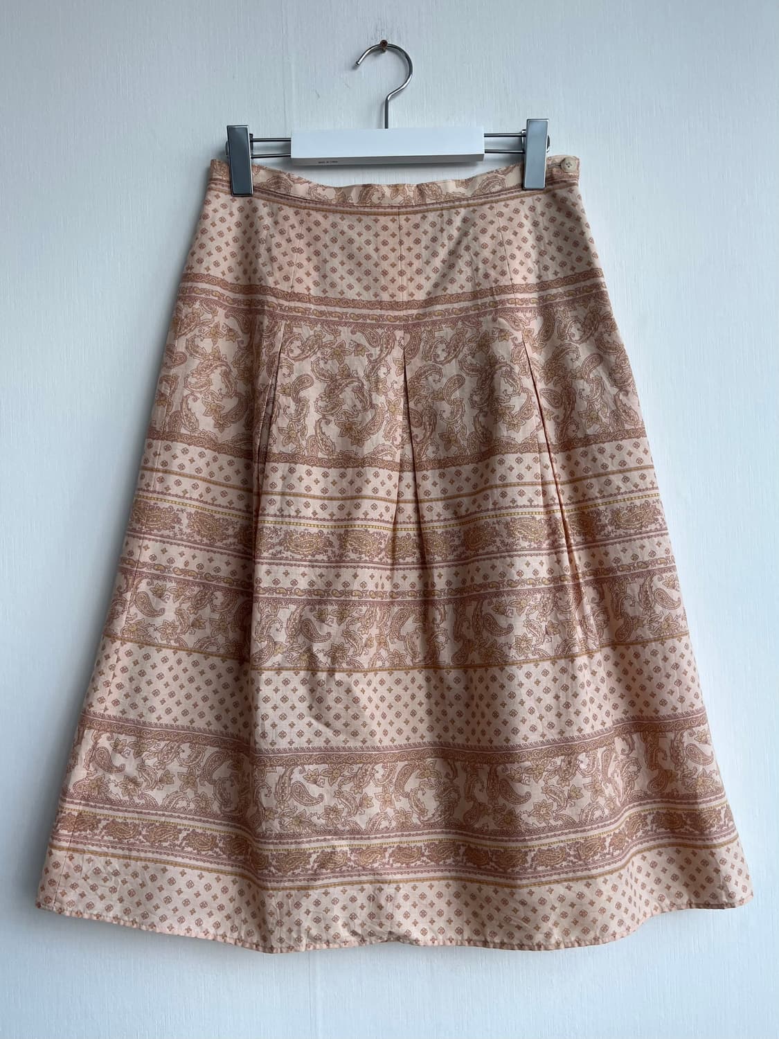 *SALE) 브라운 에스닉 미디 스커트 상품이미지1