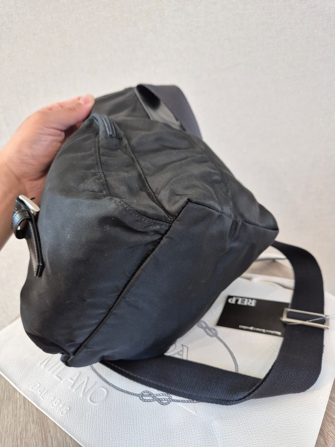 프라다 메신저백, 원포켓 크로스백 상품이미지9