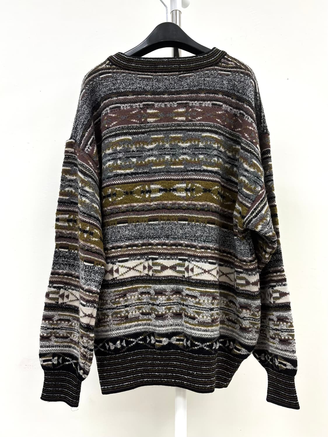 빈티지 노르딕 케이블 니트 스웨터 상품이미지8