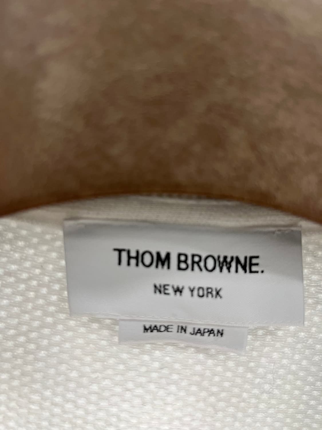 여) 톰브라운 콘트라스트 라운드카라 자켓  상품이미지5