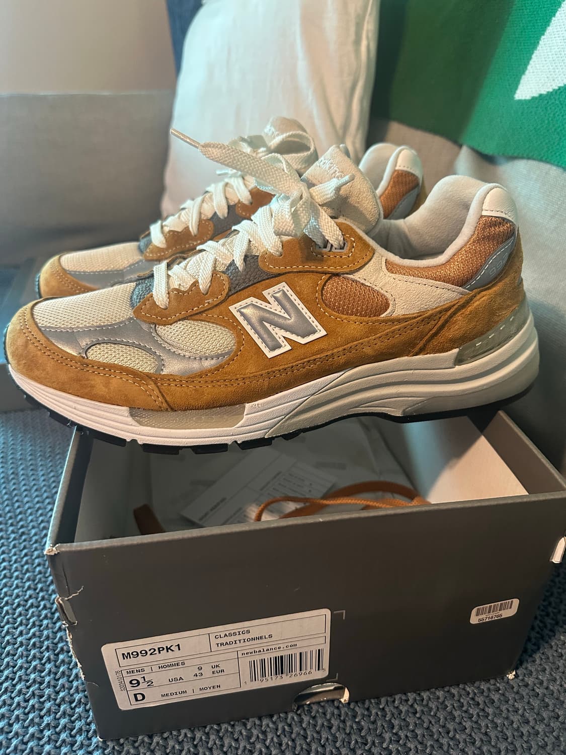 뉴발란스 x 패커 992 메이드 인 USA 상품이미지3