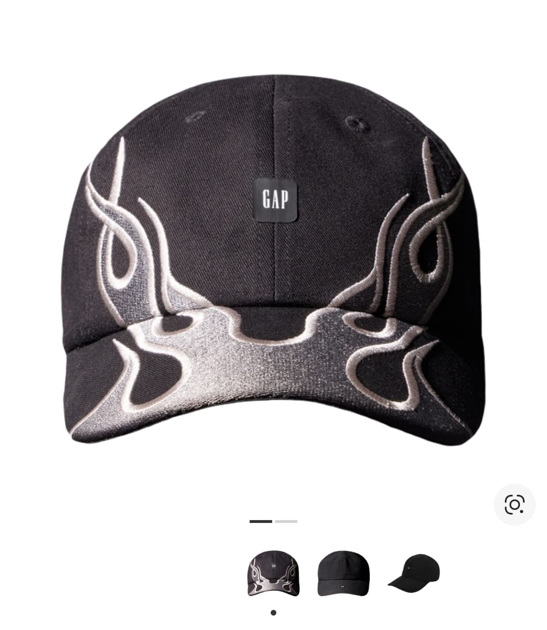 [급매] 이지 갭 발렌시아가 플레임 볼캡 상품이미지1