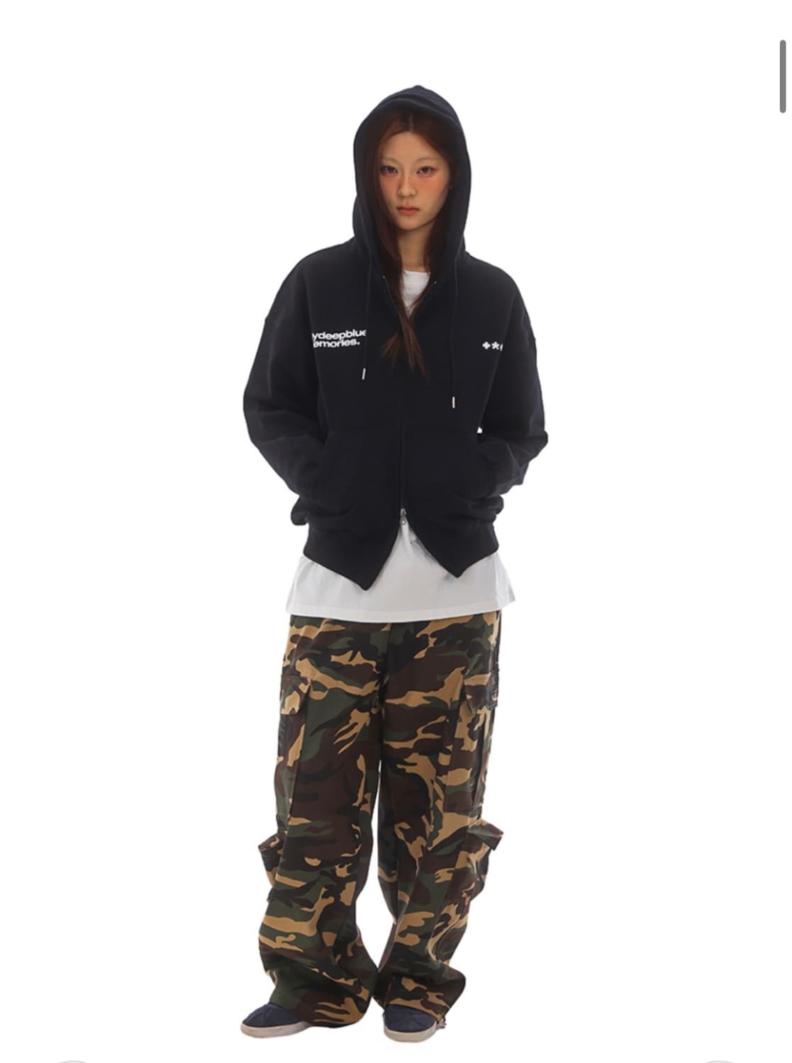 마이딥브루메모리즈 후드집업 상품이미지2