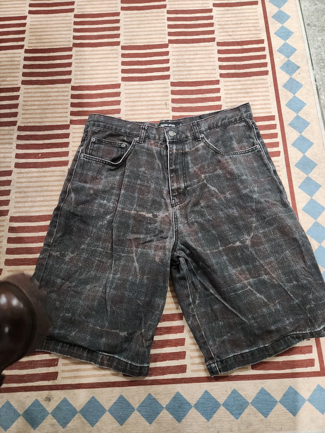 퍼킹어썸 플레이드 쇼츠 반바지 (34 size) 상품이미지1