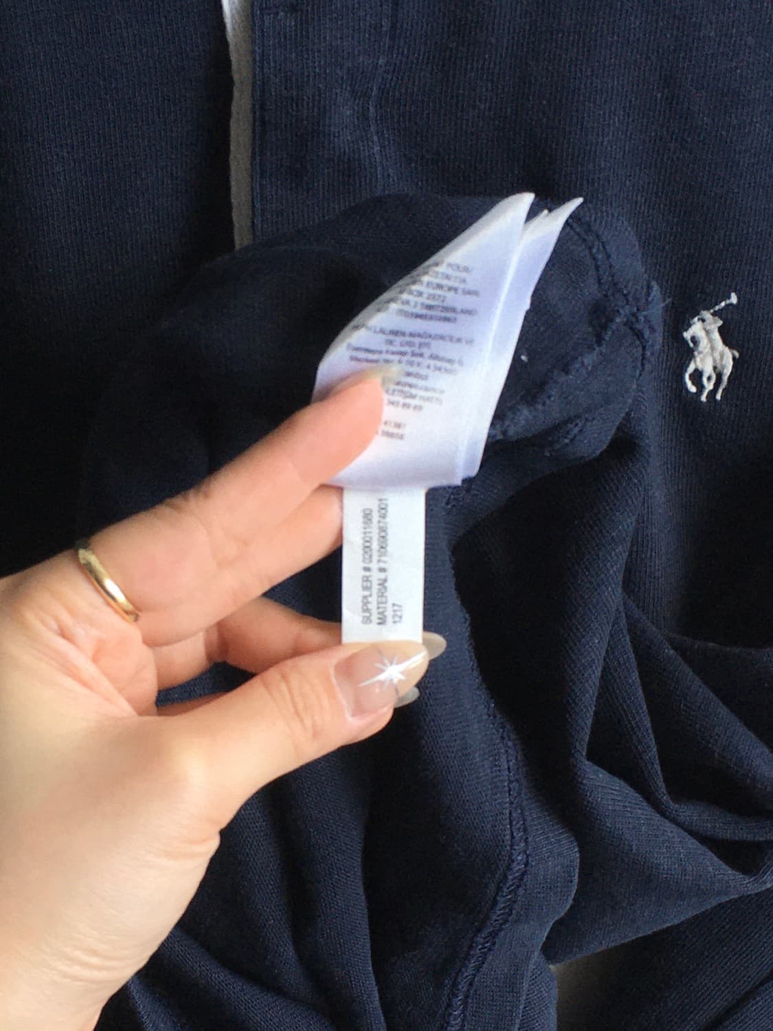 폴로 랄프로렌 카라 롱슬리브 상품이미지6