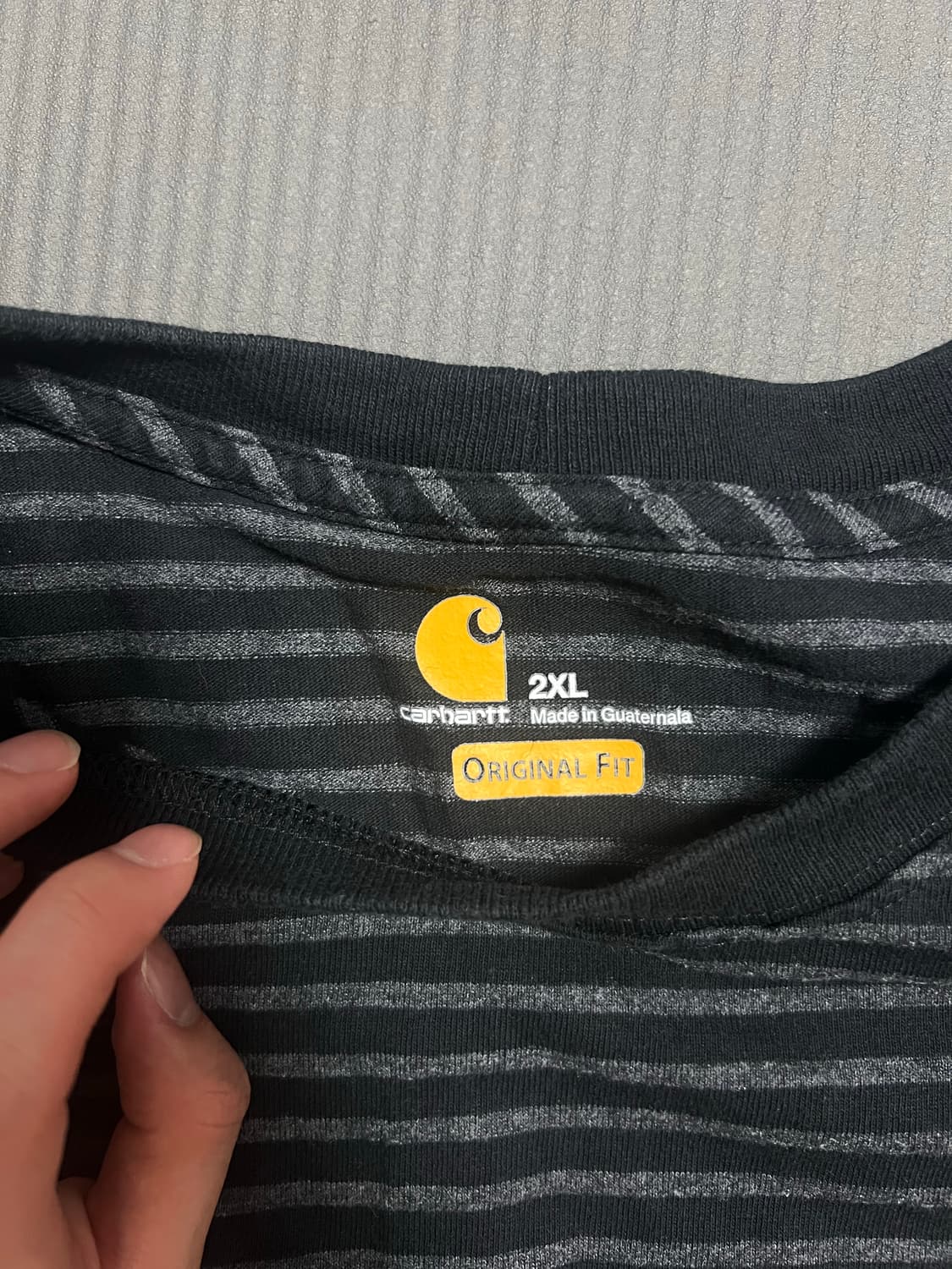[2XL] 칼하트 스트라이프 반팔티 상품이미지2