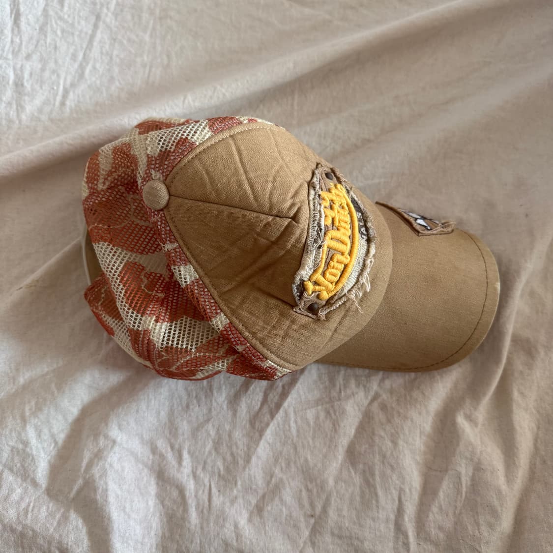 본더치 y2k 빈티지 패치 볼캡  상품이미지3