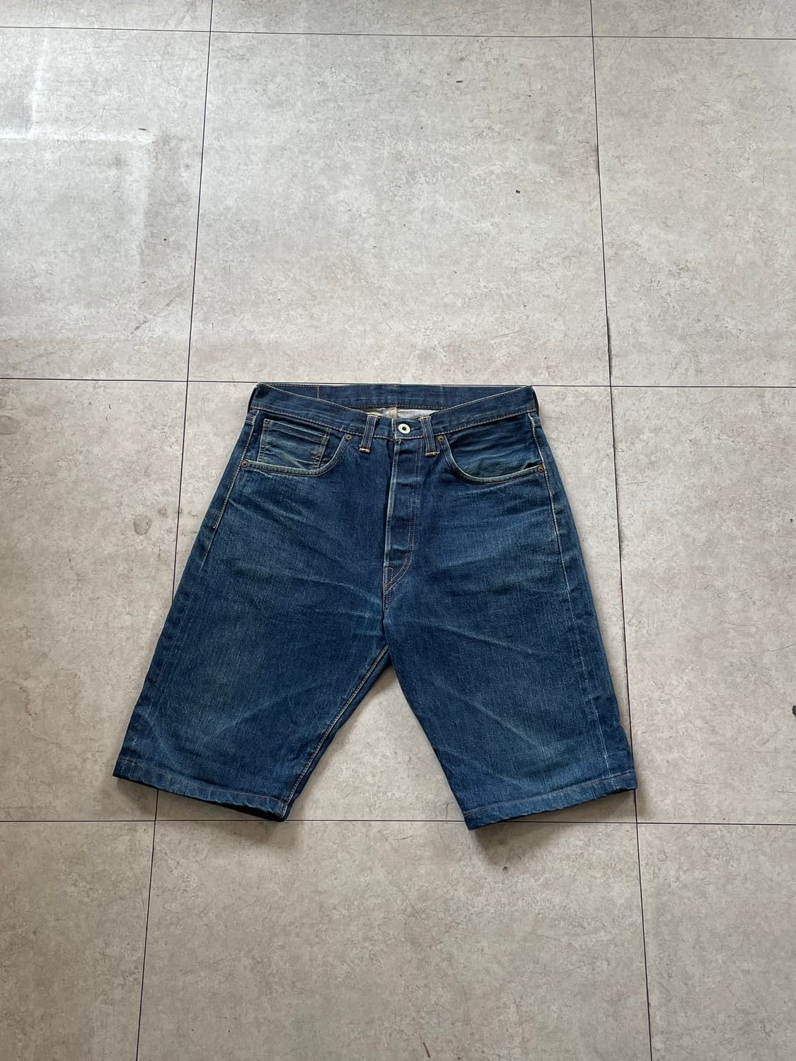 usa 리바이스 S501XX 셀비지 데님 반바지팬츠 발렌시아공장 상품이미지6