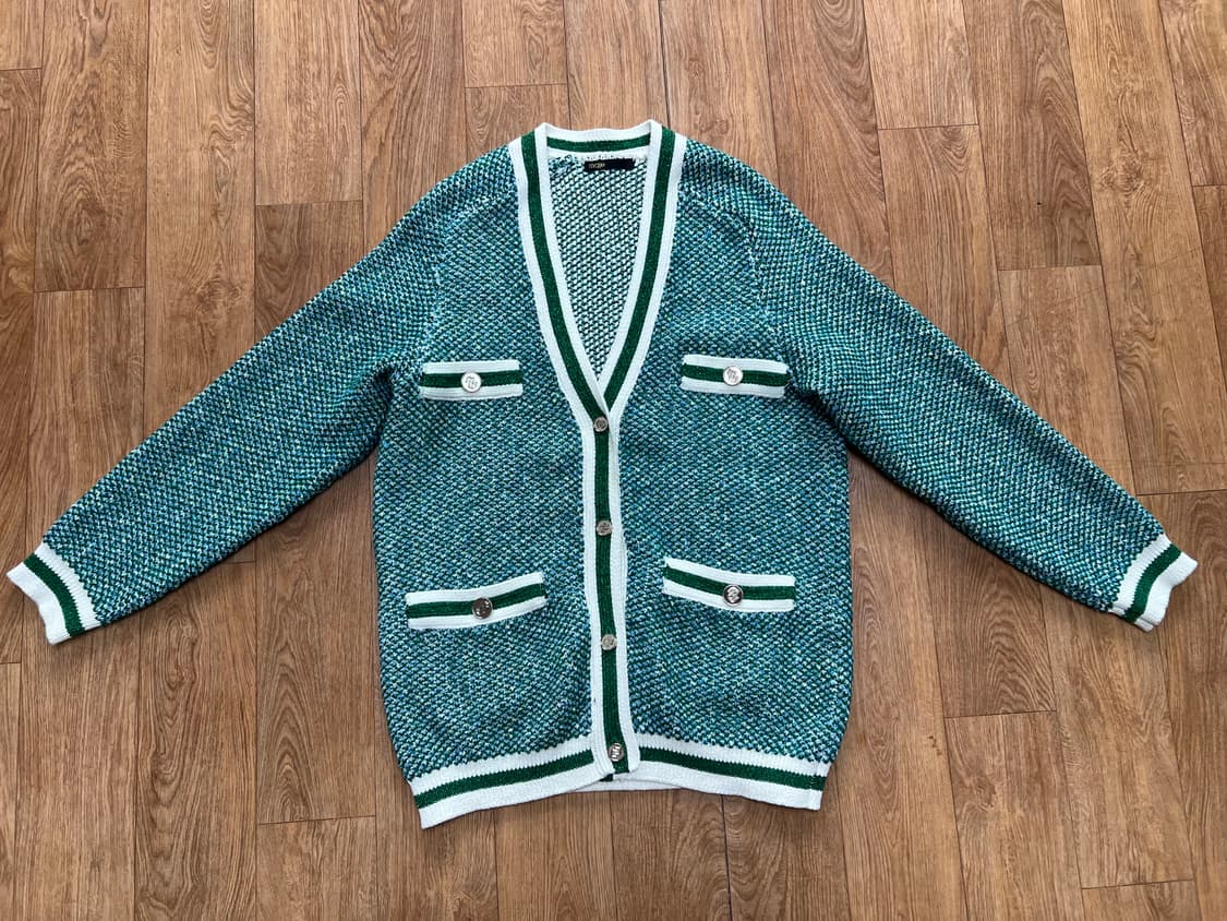 마쥬 트위드 니트 가디건 상품이미지6