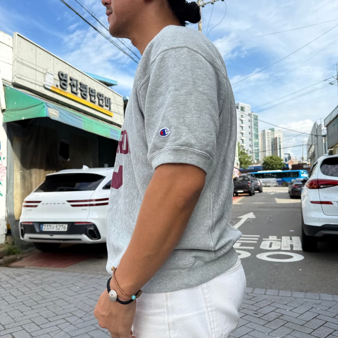 챔피온 리버스위브 콜로라도 숏 슬리브 스웻셔츠 L 상품이미지9