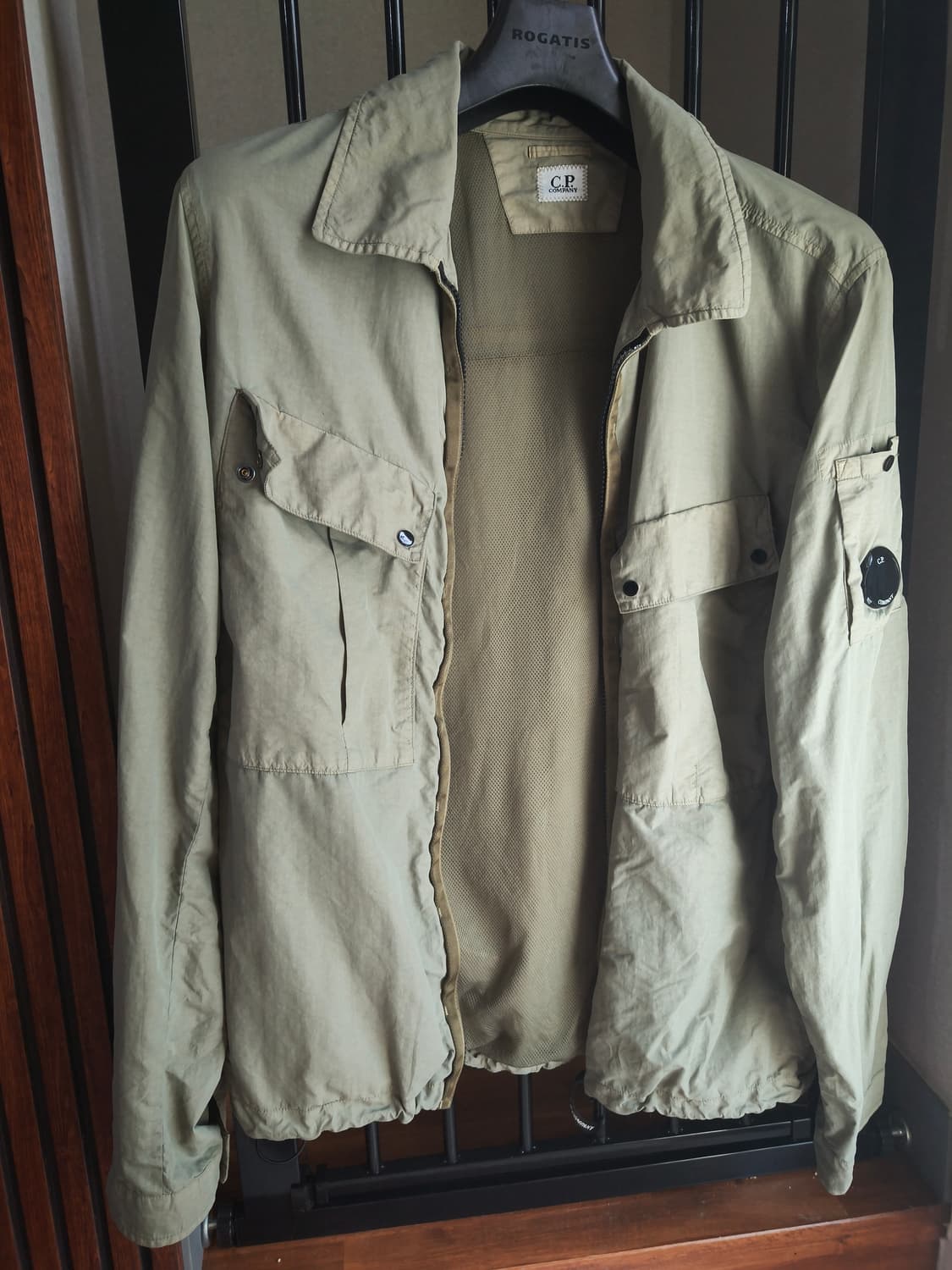 C.P.Company 플랫 나일론 가먼츠 다잉 자켓 상품이미지2