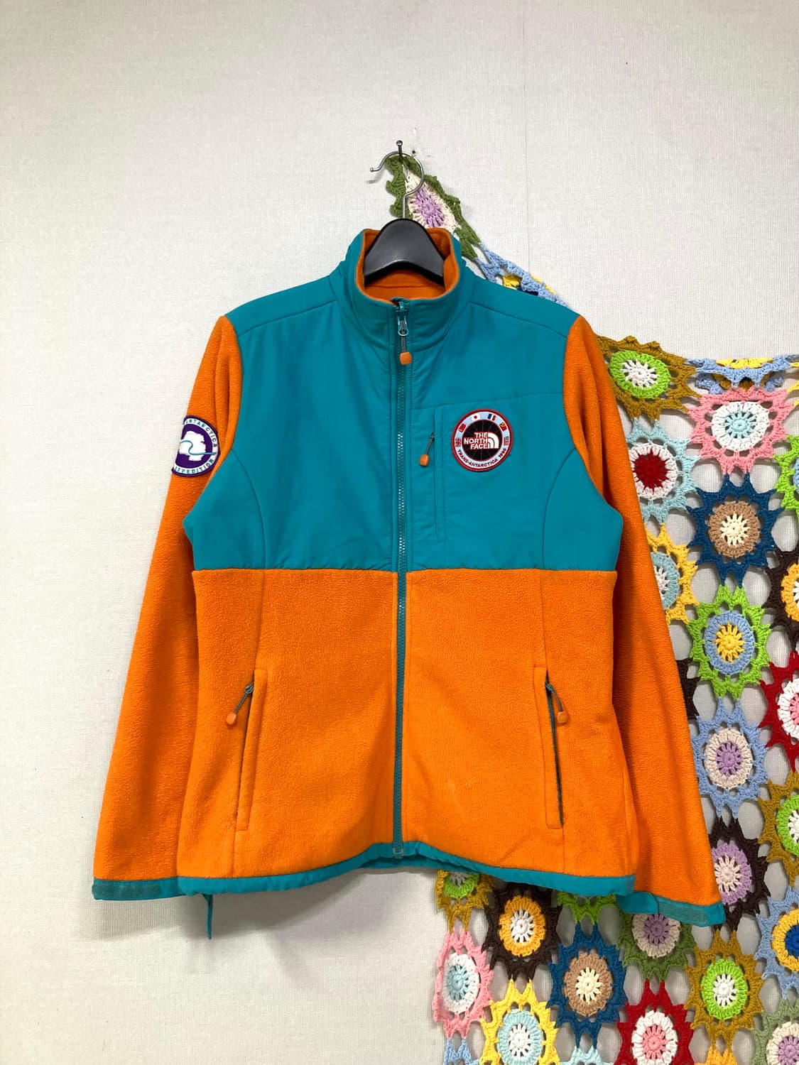 노스페이스 여성 안타티카 데날리 배색 폴라텍 플리스 자켓 95 상품이미지1