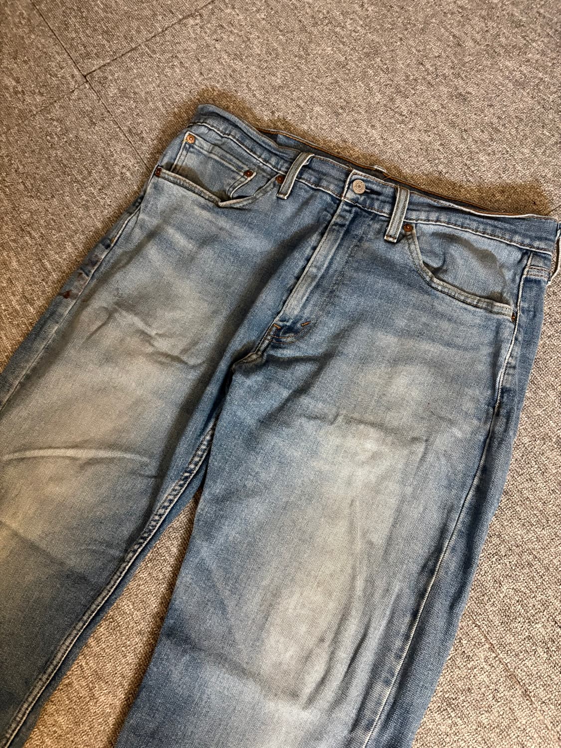 [W36 L32] 리바이스505 데님팬츠/5 상품이미지2