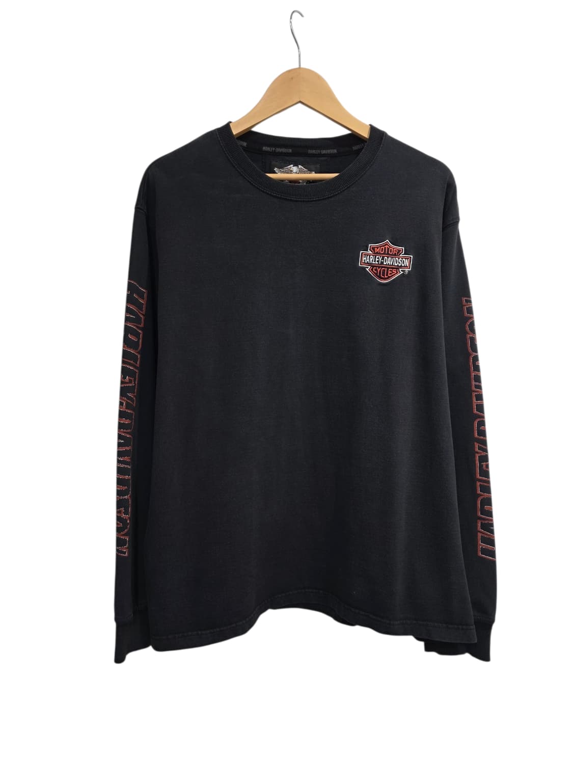 할리데이비슨 빈티지 긴팔티 상품이미지1