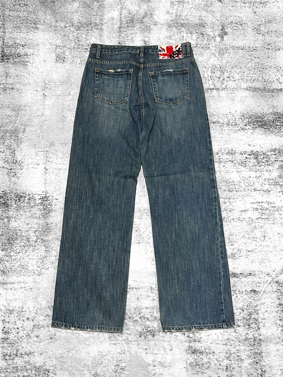 (ask) y2k punk graphic denim  상품이미지6