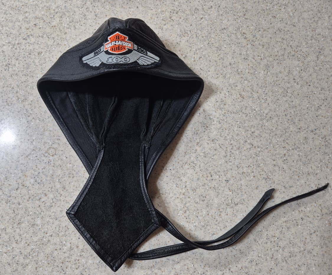 할리데이비슨 가죽 두건 상품이미지1