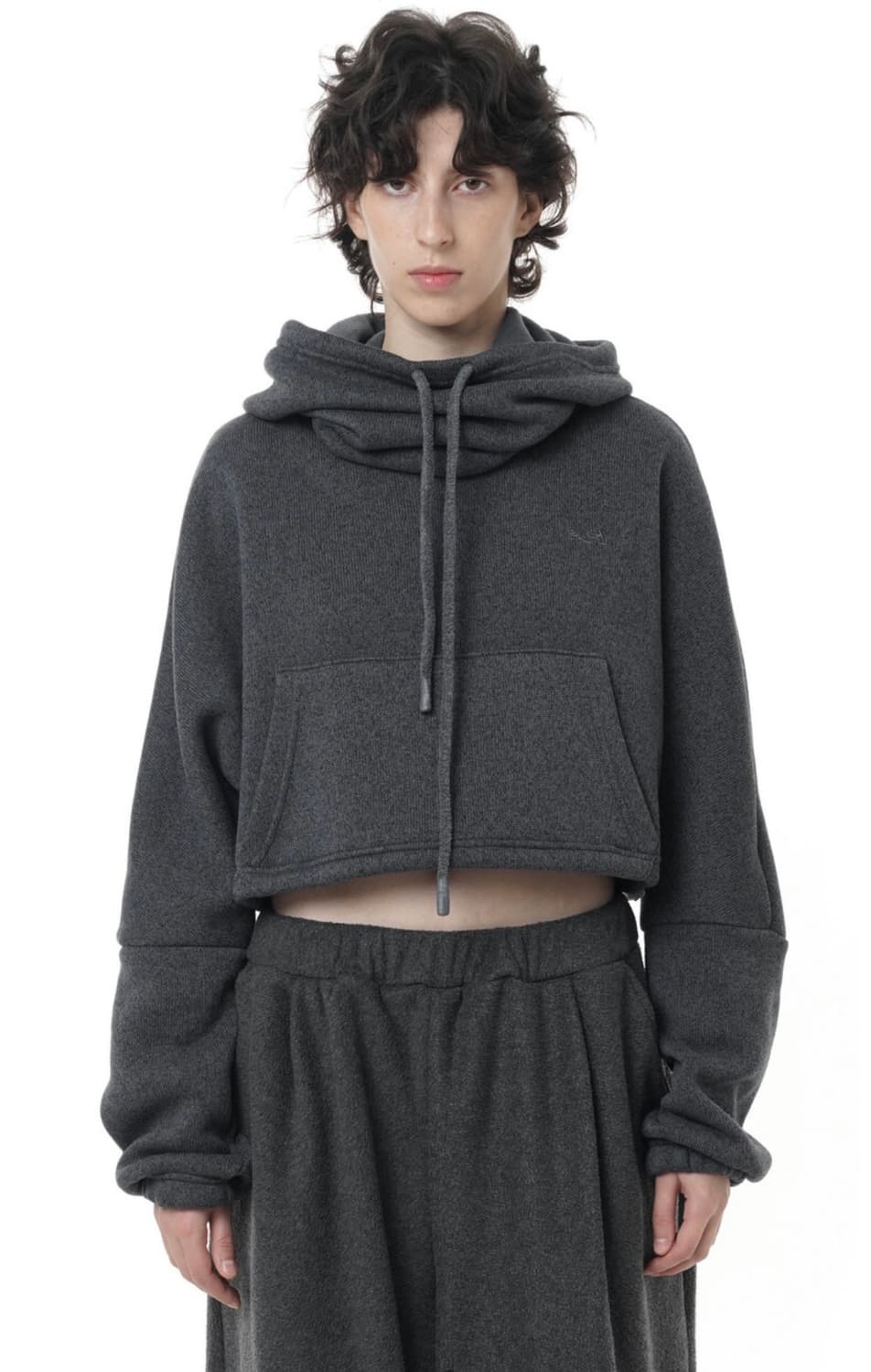 텐스댄스/파히섬) 에일리언후드 챠콜 상품이미지1