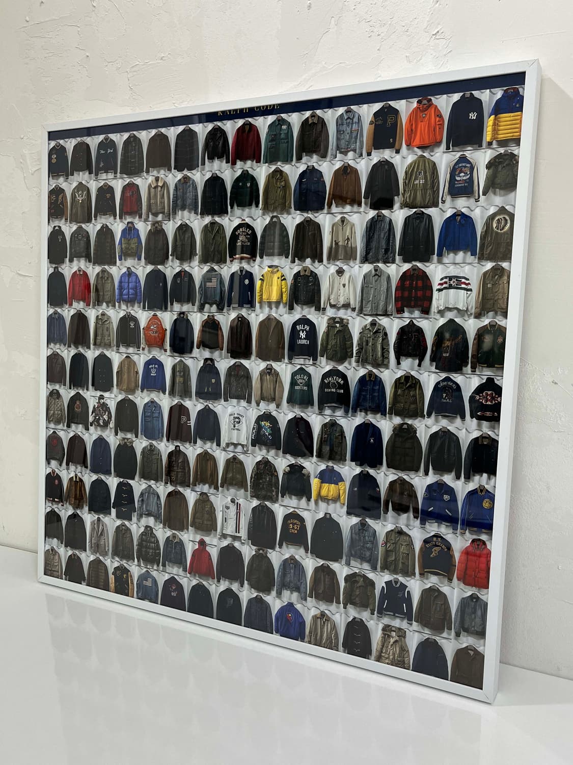 폴로 랄프로렌 아카이브 165피스 아우터 아트웍 액자 상품이미지1