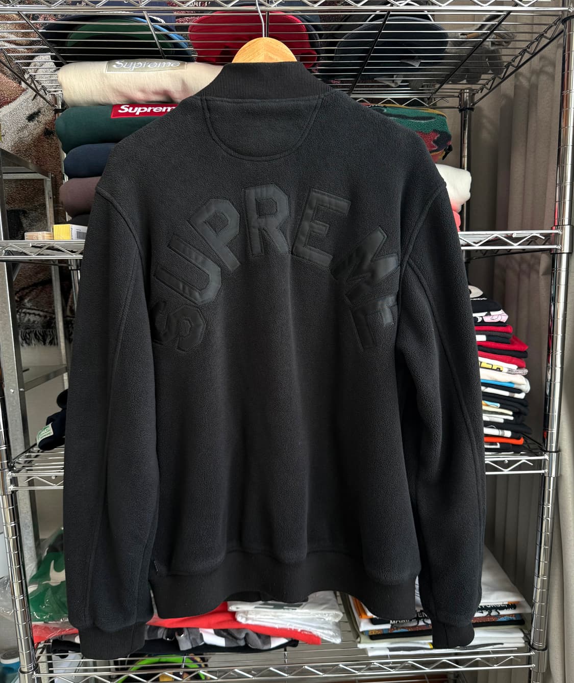 슈프림 플리스 바시티 자켓 상품이미지1