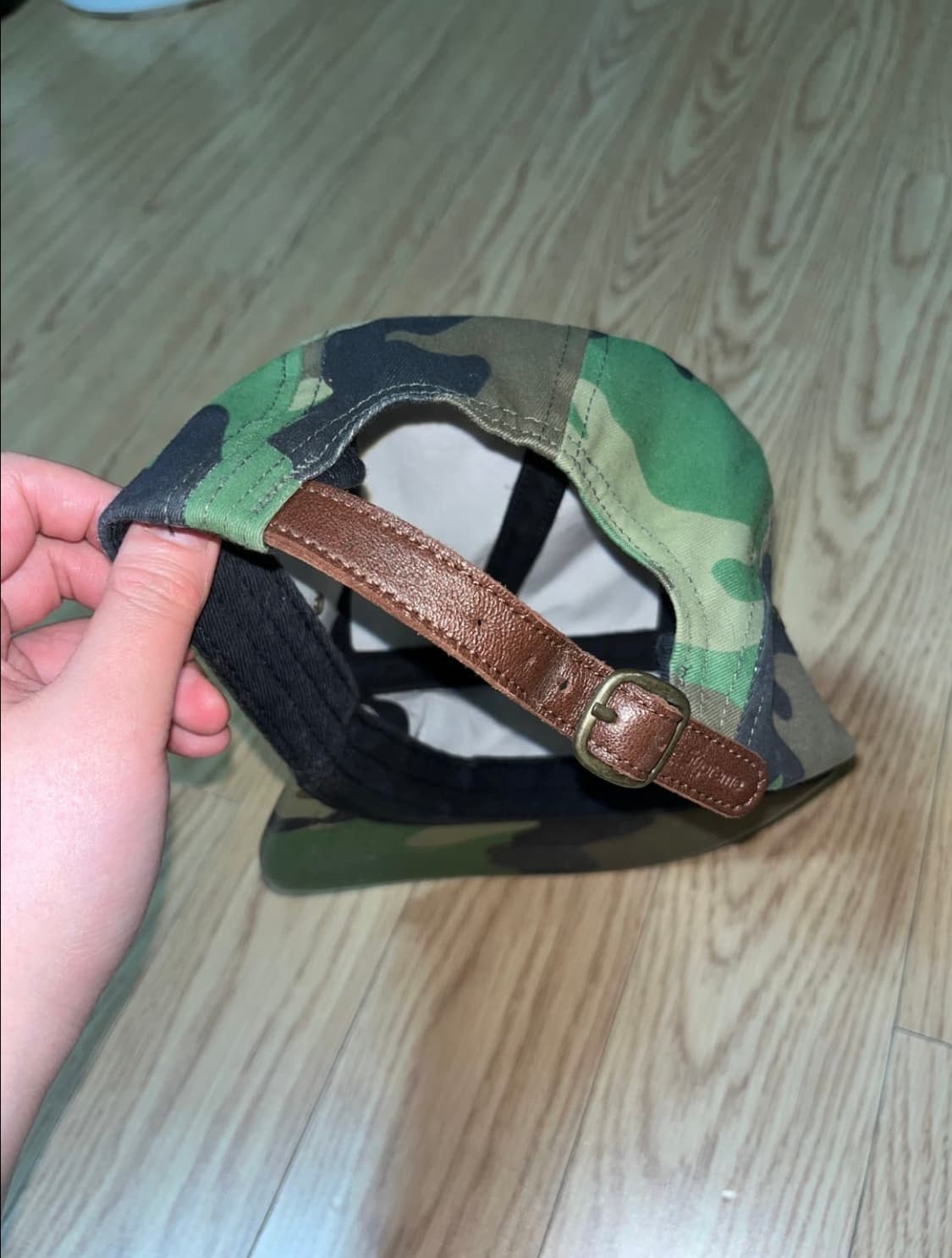 슈프림 카모 캠프캡 상품이미지5