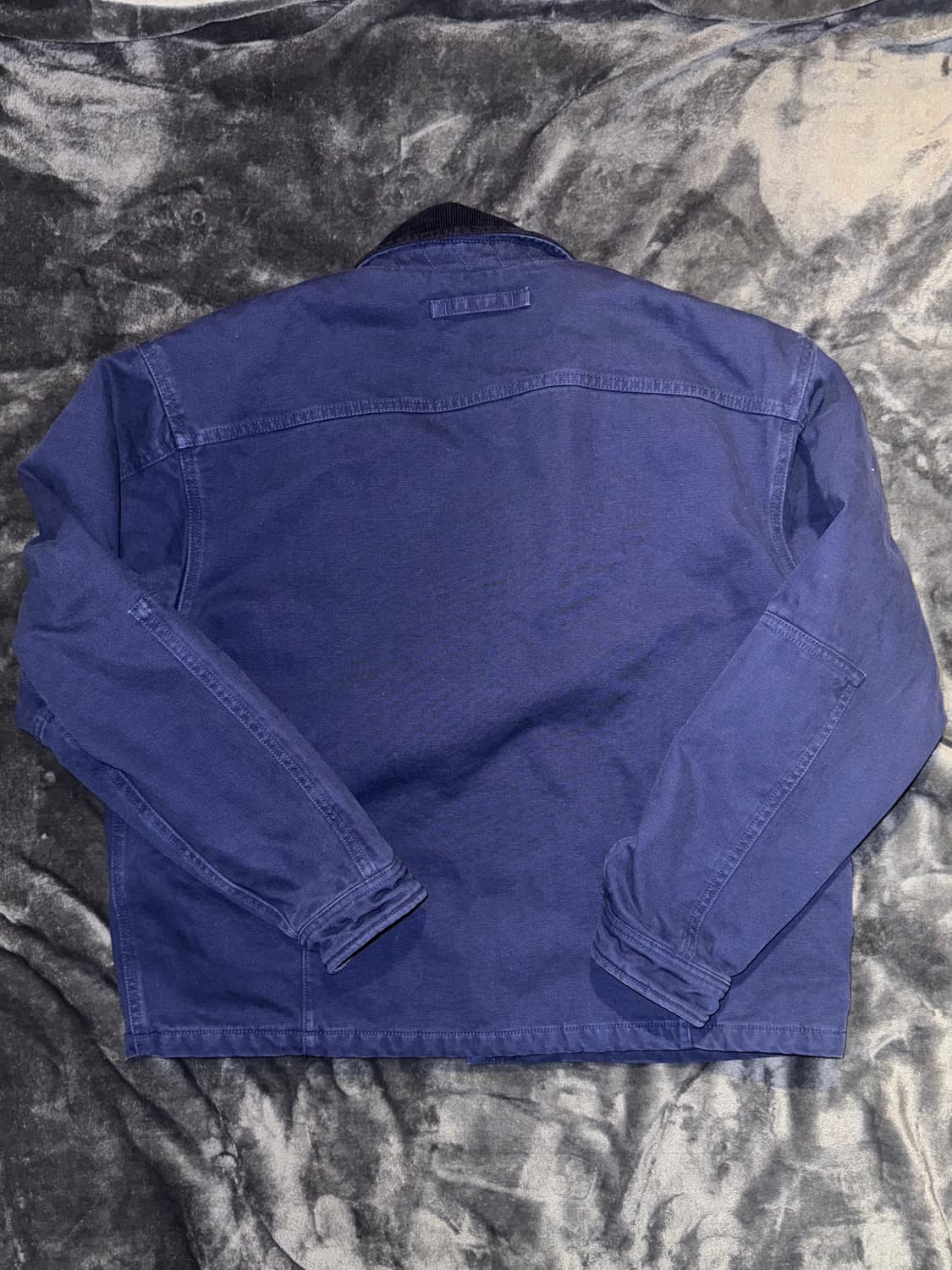 스투시 워크 자켓 네이비 S 상품이미지3