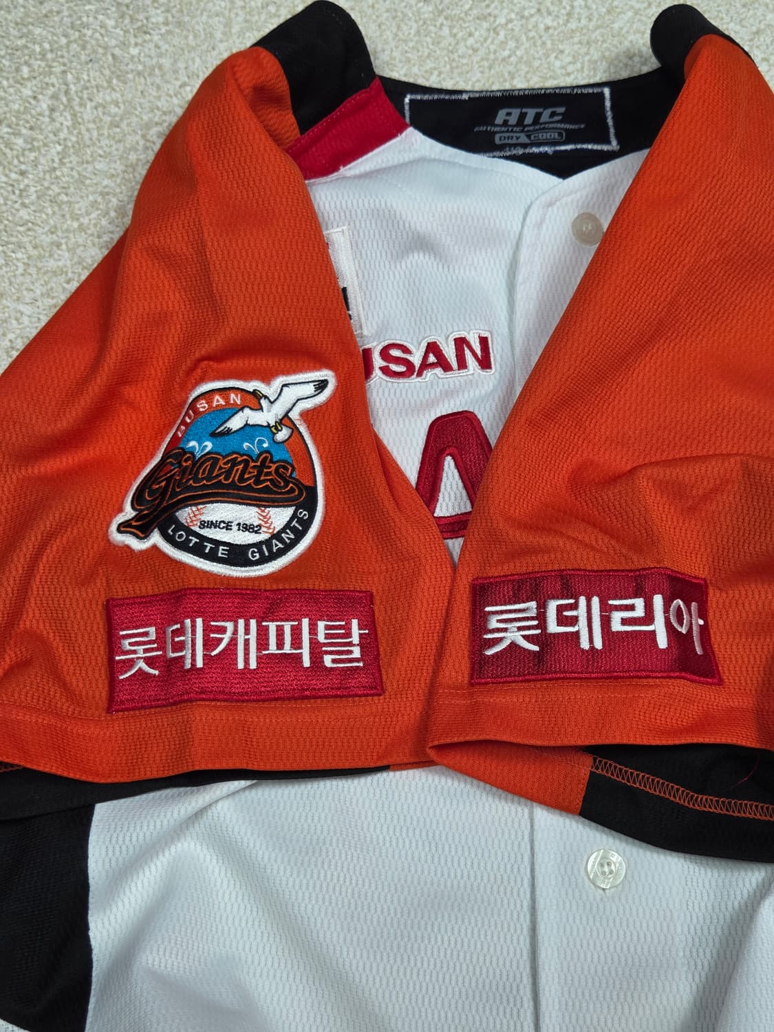 [롯데 자이언츠] 선데이 어센틱 이대호 마킹 유니폼 상품이미지5