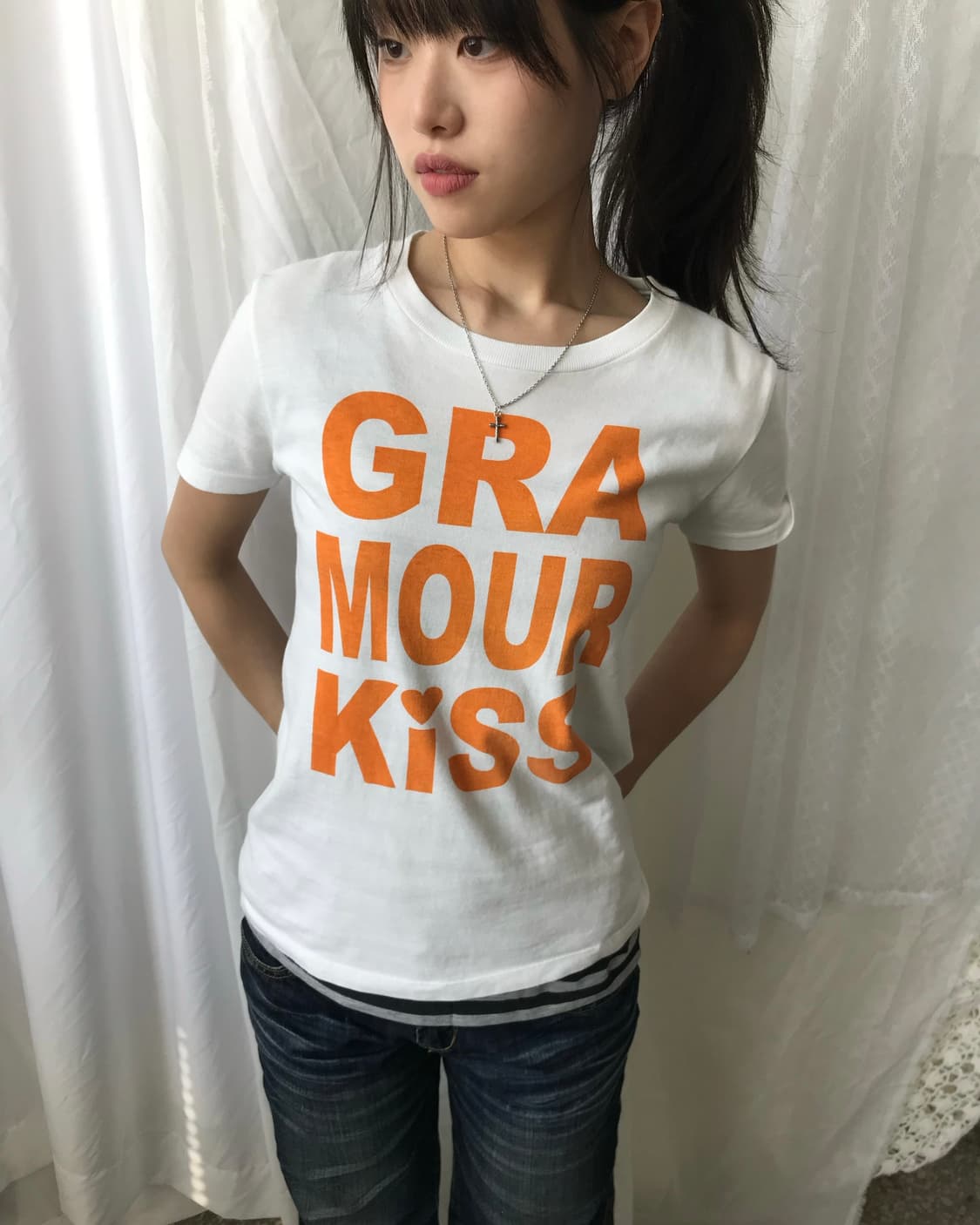 Kiss 그래픽 티셔츠 상품이미지4
