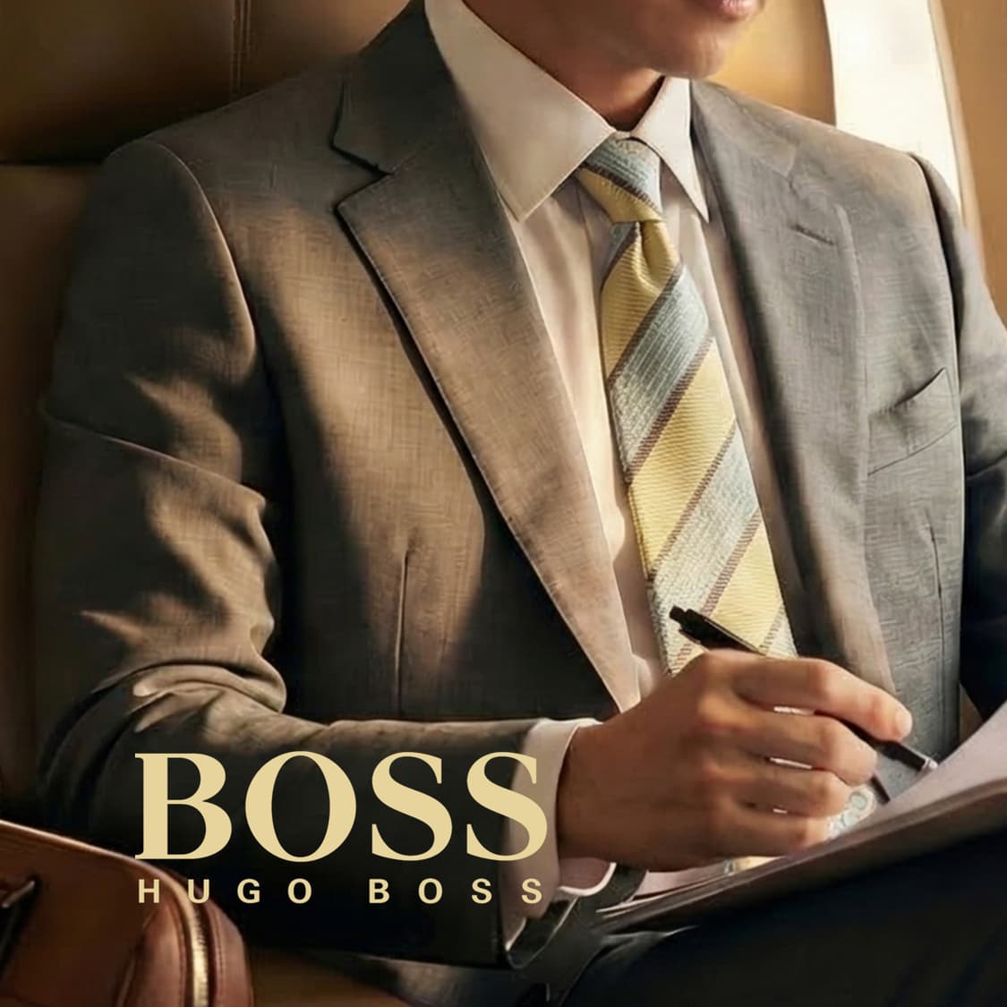 휴고보스 실크 스트라이프 넥타이 8.8cm A~B등급 A19635
 상품이미지1