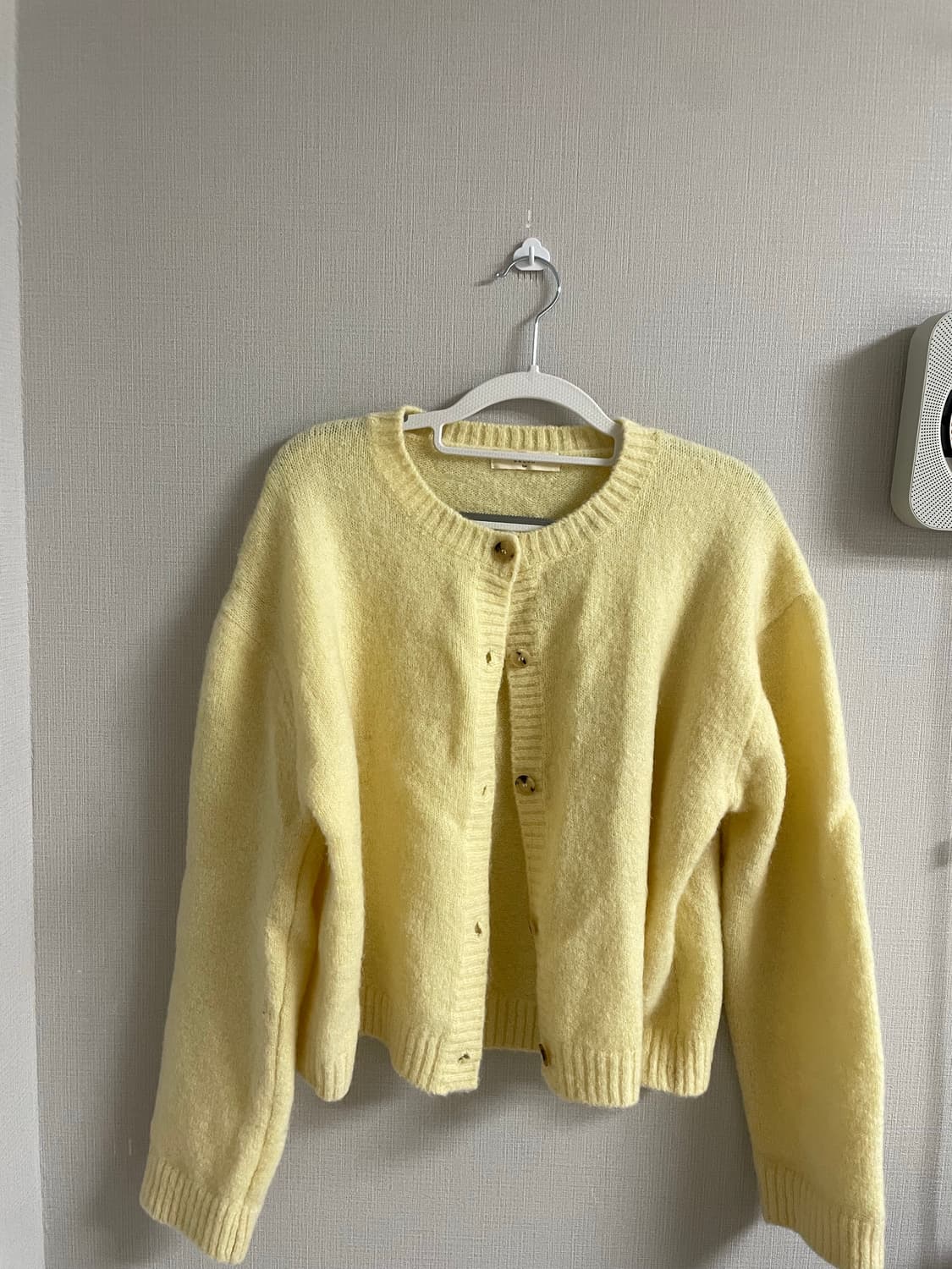 병아리 니트 (단추 브라운) 상품이미지2