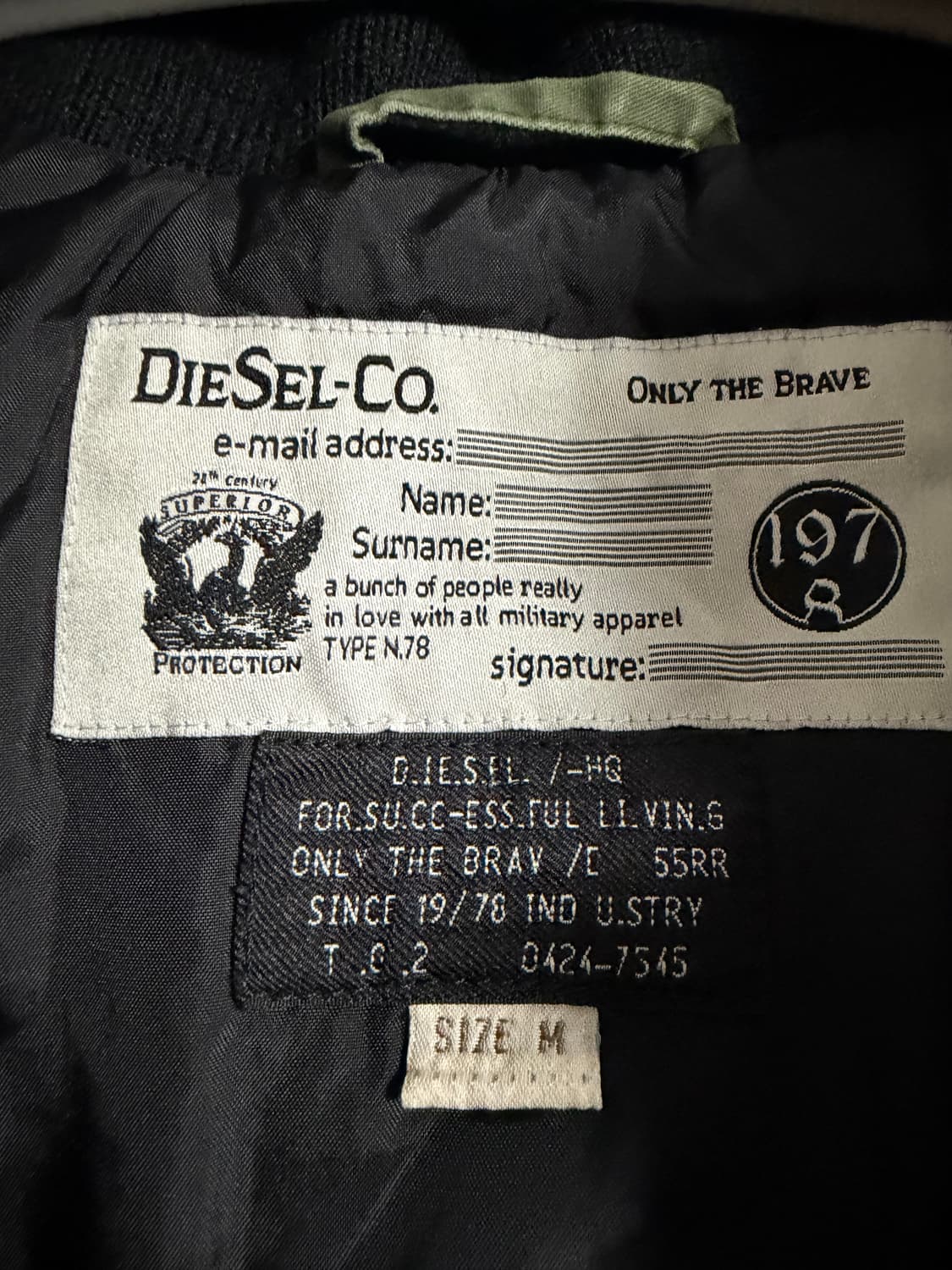 디젤 후드 퍼 파카 상품이미지3