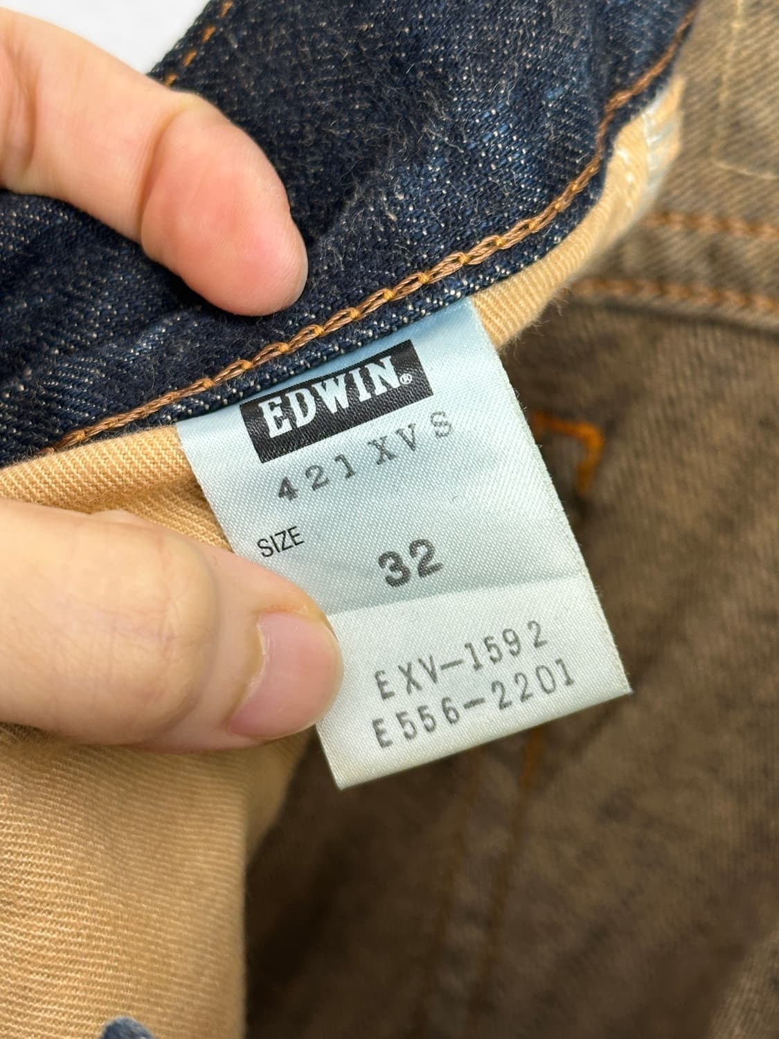 Edwin Japan Custom XV Series Western Lea 상품이미지10